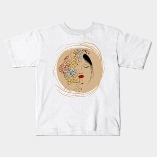 Thinking beauty Kids T-Shirt